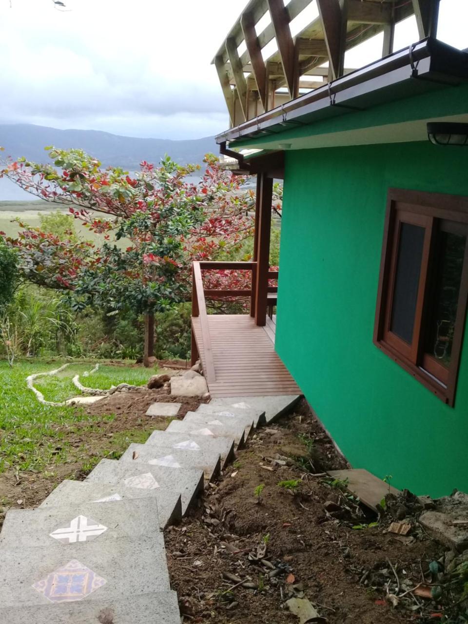 Casa Com Piscina E Incrivel Vista Para Lagoa Appartement Garopaba Buitenkant foto