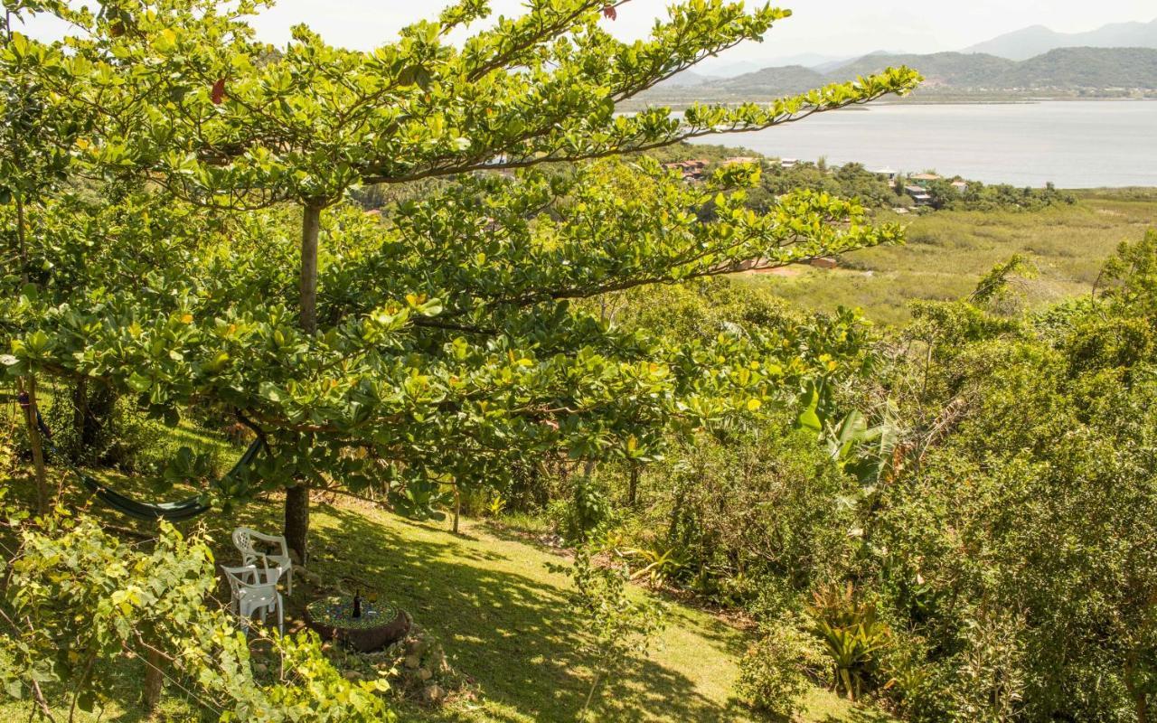 Casa Com Piscina E Incrivel Vista Para Lagoa Appartement Garopaba Buitenkant foto