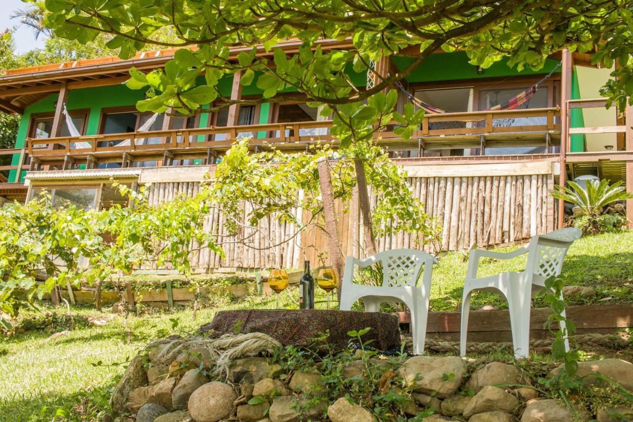 Casa Com Piscina E Incrivel Vista Para Lagoa Appartement Garopaba Buitenkant foto