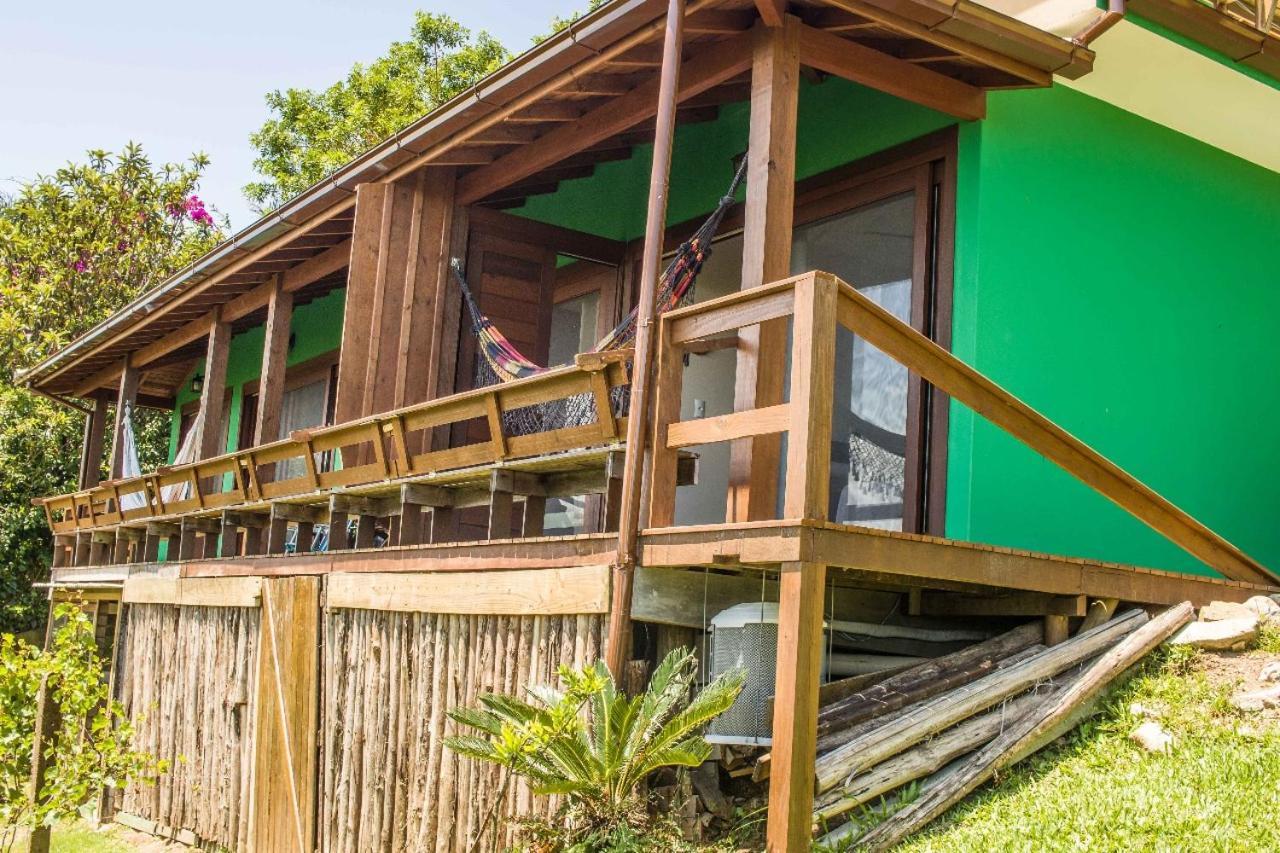 Casa Com Piscina E Incrivel Vista Para Lagoa Appartement Garopaba Buitenkant foto