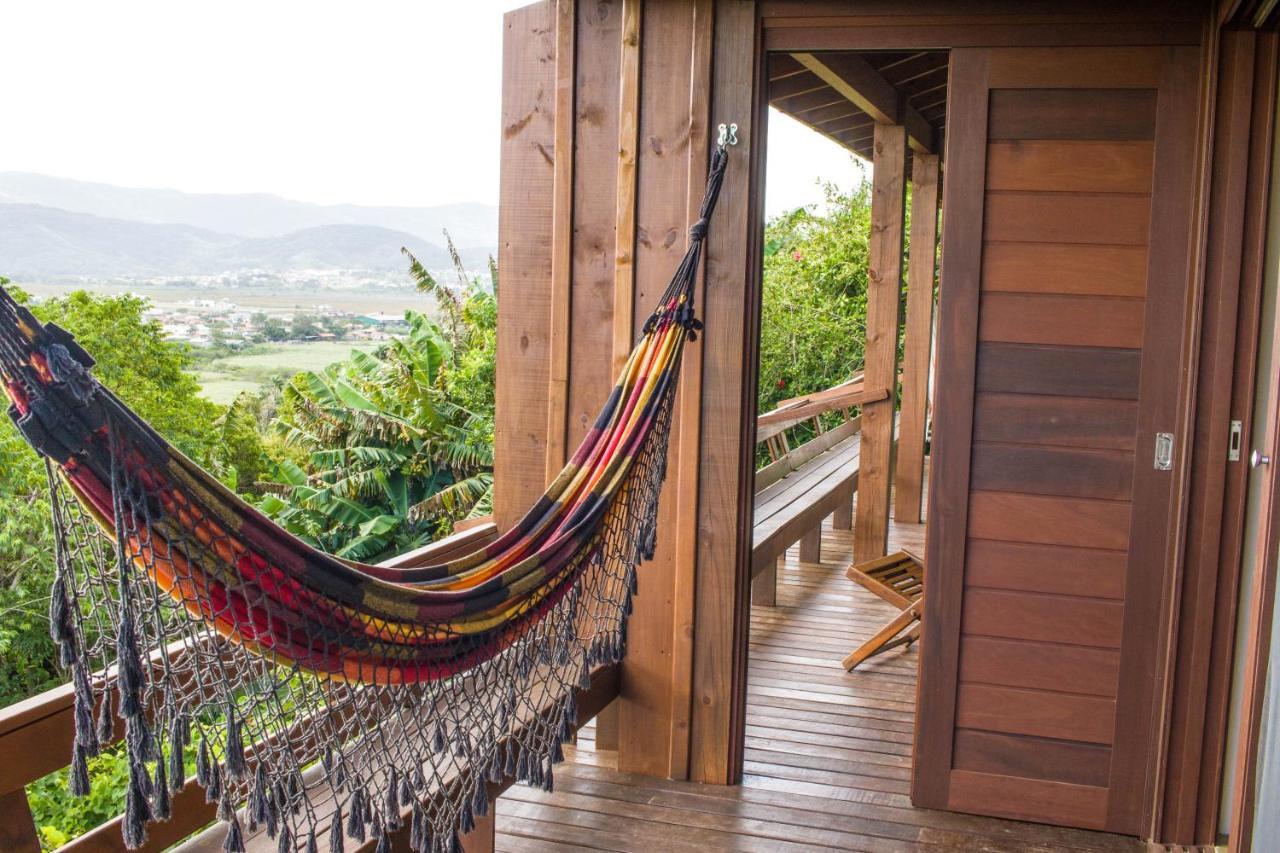 Casa Com Piscina E Incrivel Vista Para Lagoa Appartement Garopaba Buitenkant foto