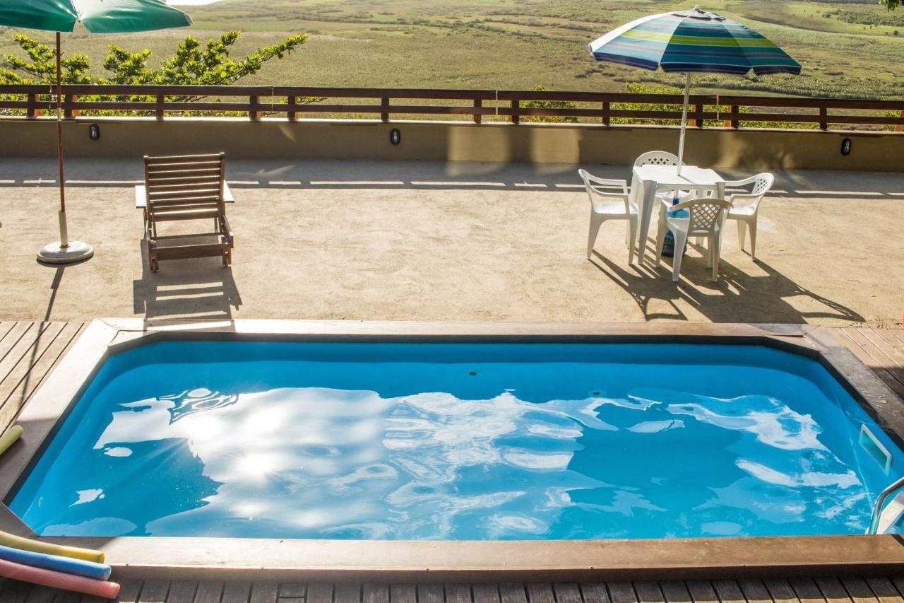 Casa Com Piscina E Incrivel Vista Para Lagoa Appartement Garopaba Buitenkant foto